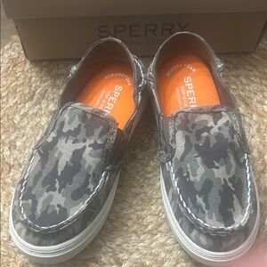 Sperry Camouflage Slip-On Shoes